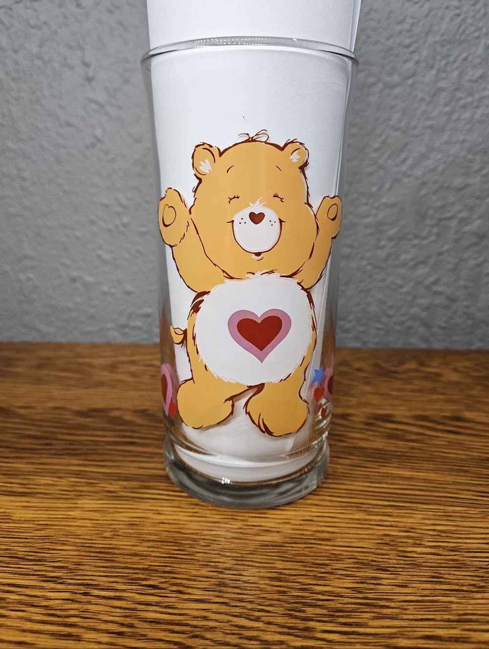 Care Bears Tenderheart Glass 1983